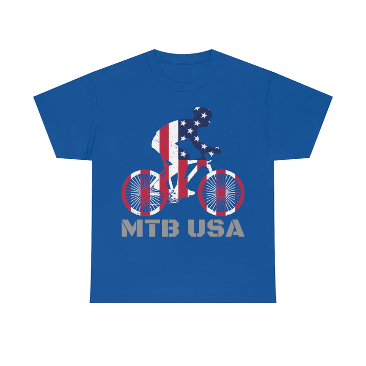 MTB USA unisex Cotton Tee