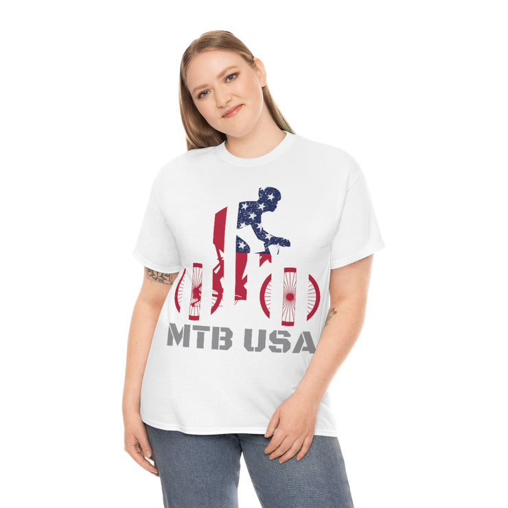 MTB USA unisex Cotton Tee