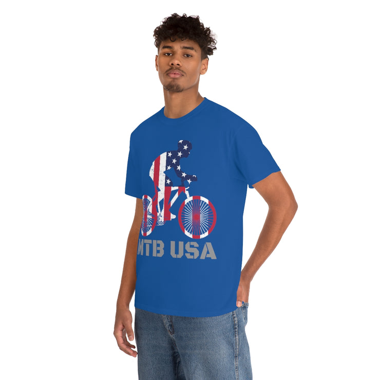 MTB USA unisex Cotton Tee