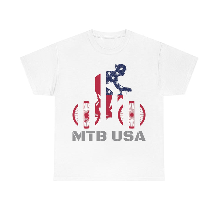 MTB USA unisex Cotton Tee