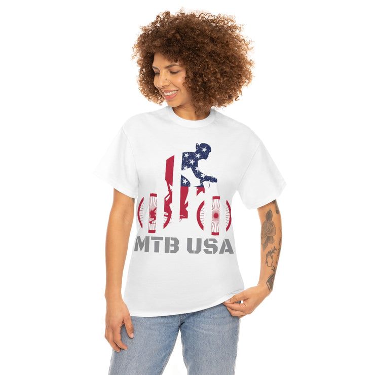 MTB USA unisex Cotton Tee